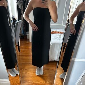 Babaton Strapless Black Dress